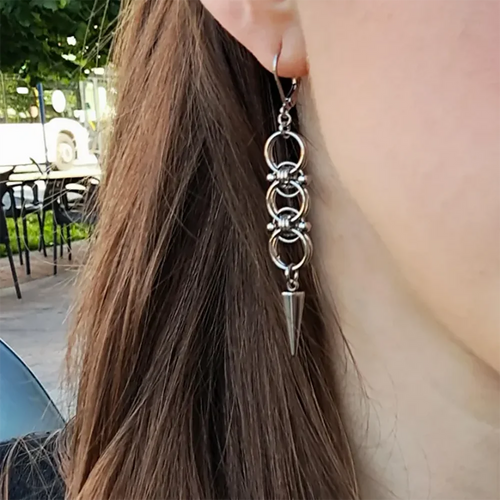 Stainless Steel Arabella Earrings